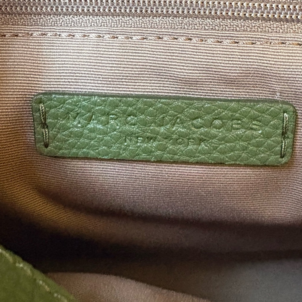 Marc Jacobs Maverick Saddle Crossbody New in Green - Picture 9 of 9